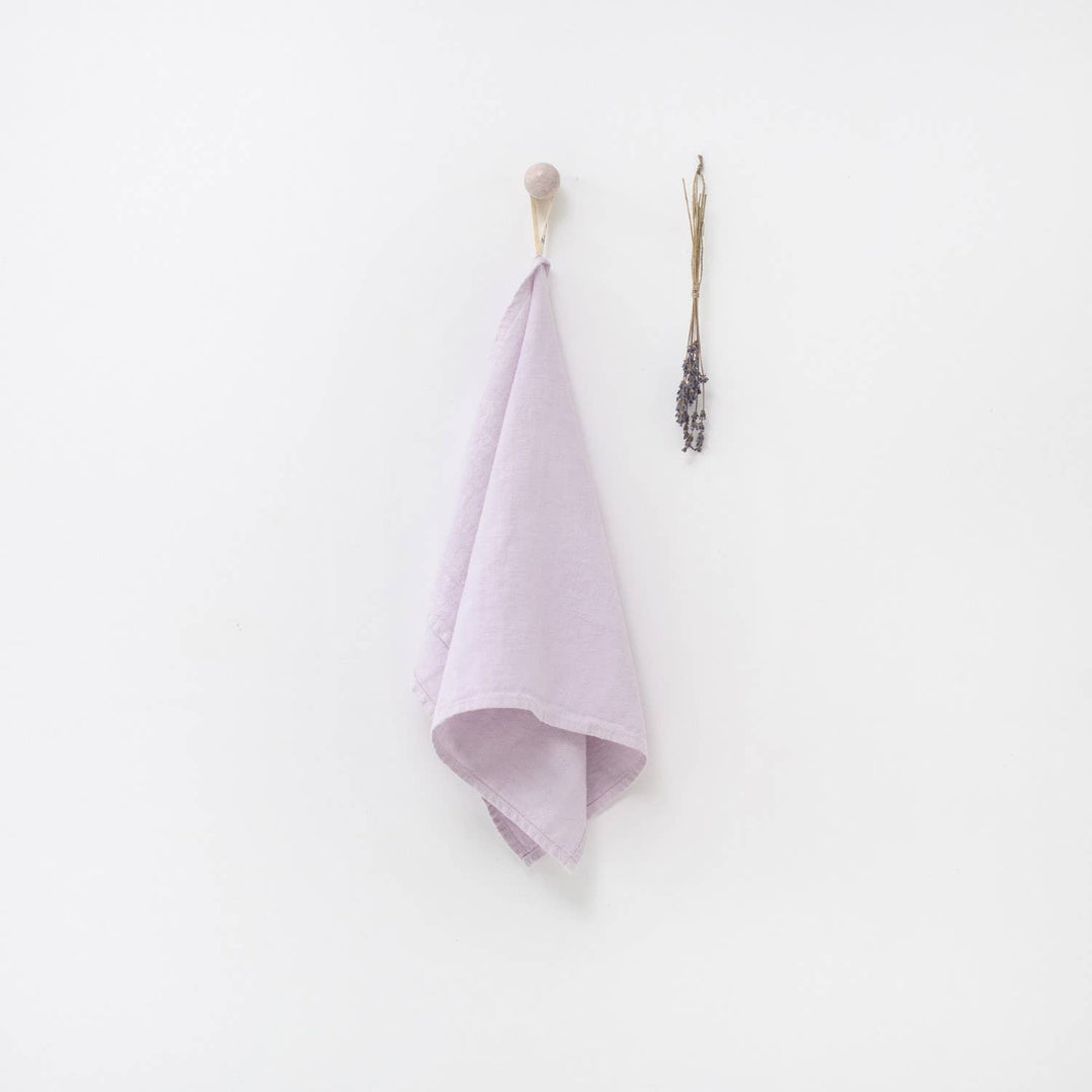 Linen Kitchen Towel (Lavender Fog)