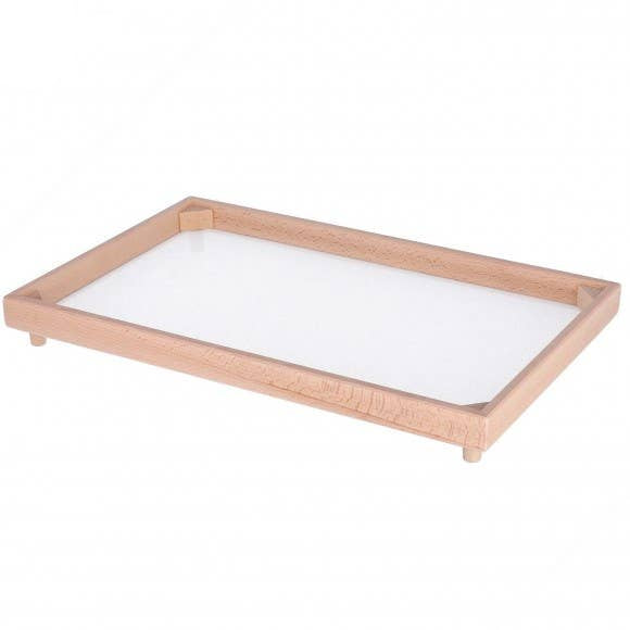 Rectangular Beech Wood Pasta Drying Tray (32x50 cm)
