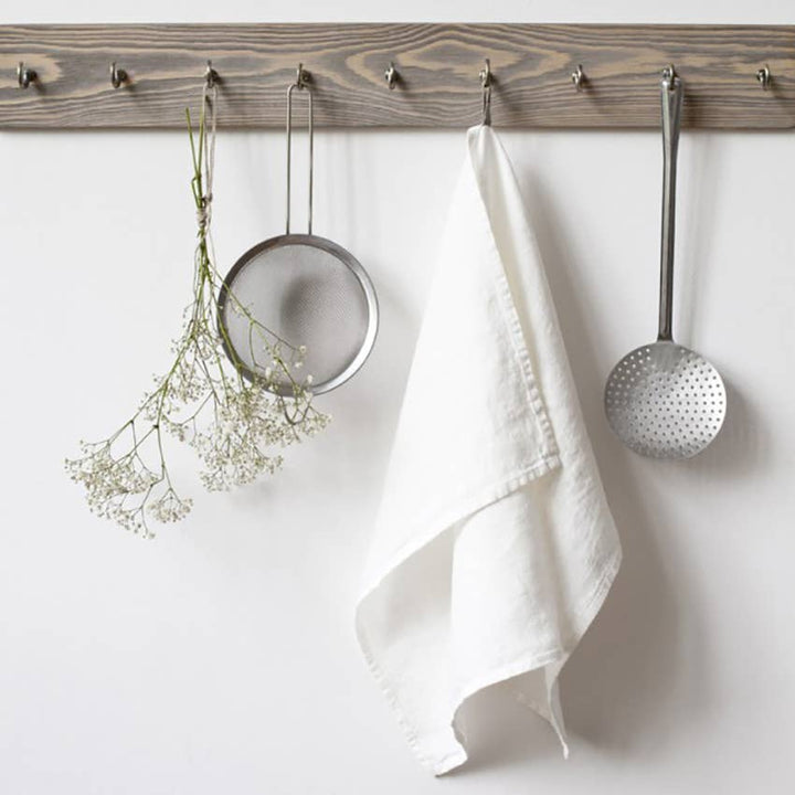Linen Kitchen Towel (Off-White)