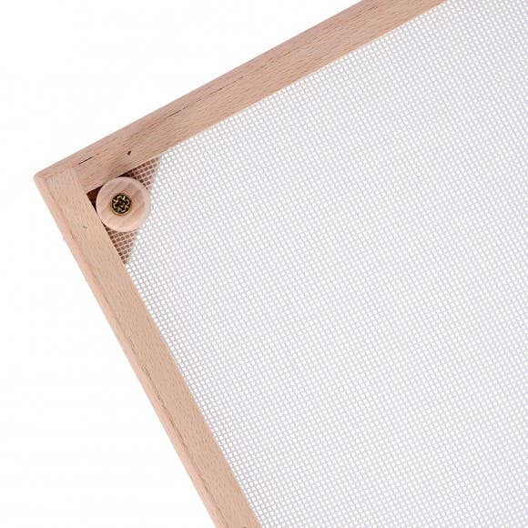 Rectangular Beech Wood Pasta Drying Tray (32x50 cm)